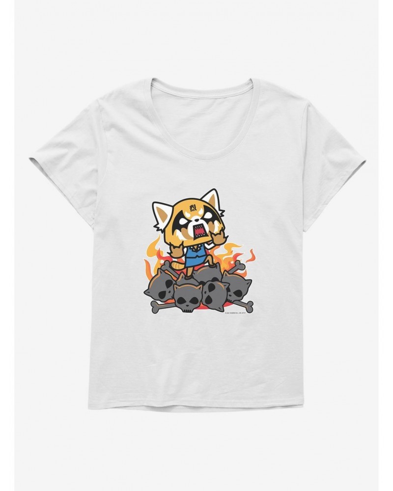 Aggretsuko Rage Girls Plus Size T-Shirt $7.17 T-Shirts