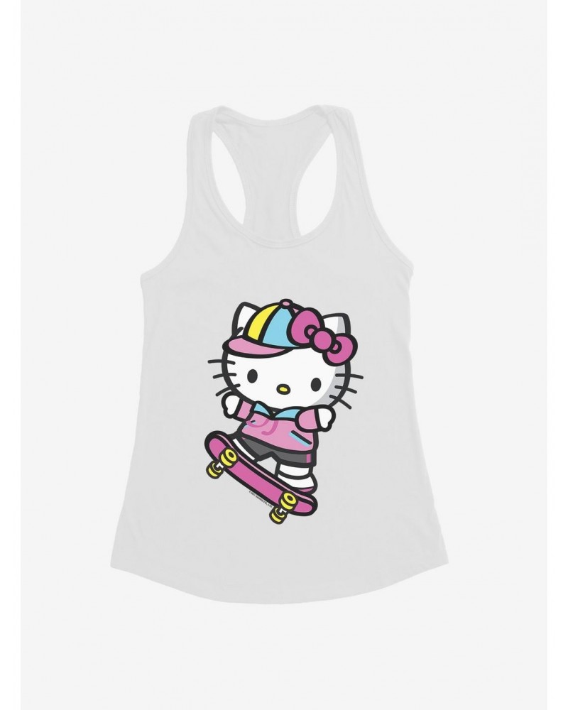 Hello Kitty Skateboard Girls Tank $6.57 Tanks