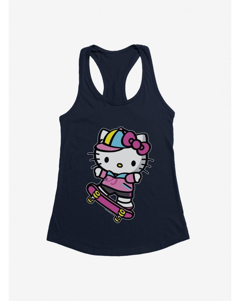 Hello Kitty Skateboard Girls Tank $6.57 Tanks