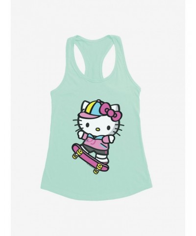 Hello Kitty Skateboard Girls Tank $6.57 Tanks