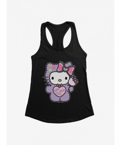 Hello Kitty Sugar Rush Fuzzy Lollipop Girls Tank $9.76 Tanks