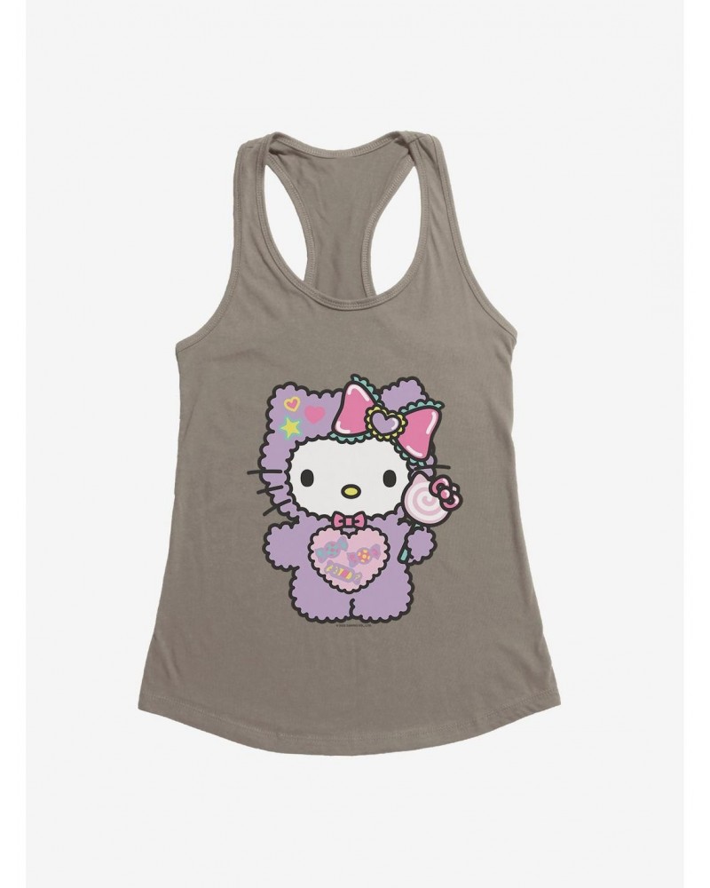 Hello Kitty Sugar Rush Fuzzy Lollipop Girls Tank $9.76 Tanks