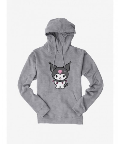 Kuromi Evil Grin Hoodie $17.60 Hoodies