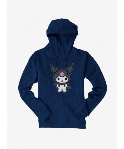 Kuromi Evil Grin Hoodie $17.60 Hoodies