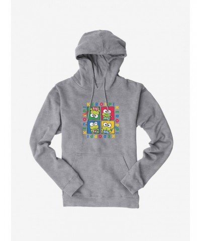 Keroppi Four Square Hoodie $13.65 Hoodies