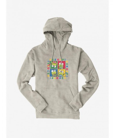 Keroppi Four Square Hoodie $13.65 Hoodies