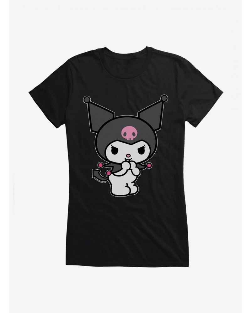 Kuromi Evil Giggle Girls T-Shirt $9.16 T-Shirts