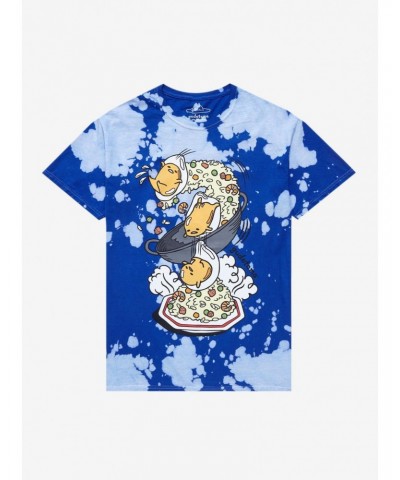 Gudetama Fried Rice Tie-Dye T-Shirt $9.71 T-Shirts
