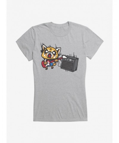 Aggretsuko Metal Shredding Girls T-Shirt $8.76 T-Shirts