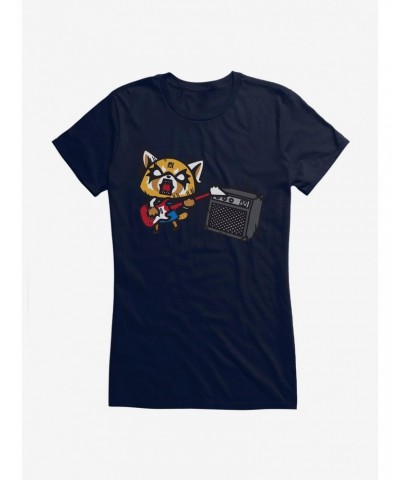 Aggretsuko Metal Shredding Girls T-Shirt $8.76 T-Shirts