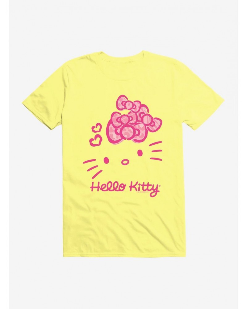 Hello Kitty Jungle Paradise Pink Logo T-Shirt $9.56 T-Shirts