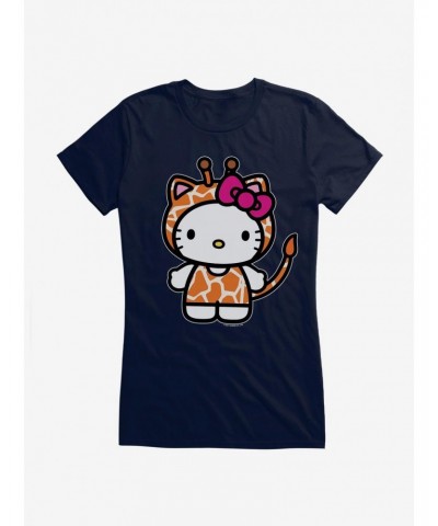 Hello Kitty Jungle Paradise Giaraffe Girls T-Shirt $9.36 T-Shirts