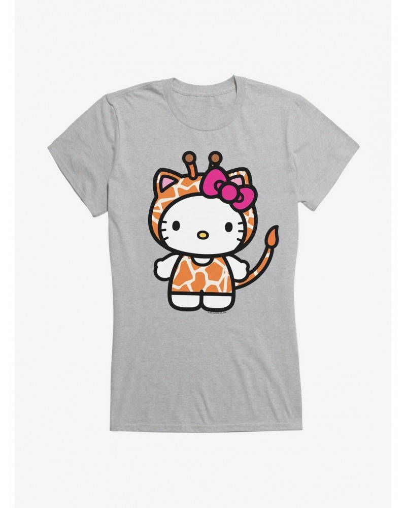 Hello Kitty Jungle Paradise Giaraffe Girls T-Shirt $9.36 T-Shirts