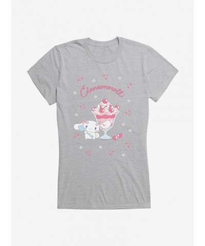 Cinnamoroll Cherry Sunday Girls T-Shirt $6.97 T-Shirts