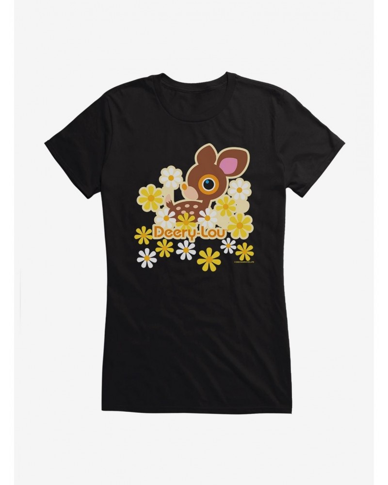 Deery-Lou Floral Energy Girls T-Shirt $9.56 T-Shirts
