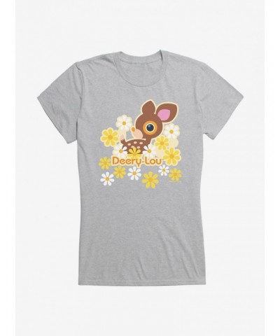 Deery-Lou Floral Energy Girls T-Shirt $9.56 T-Shirts