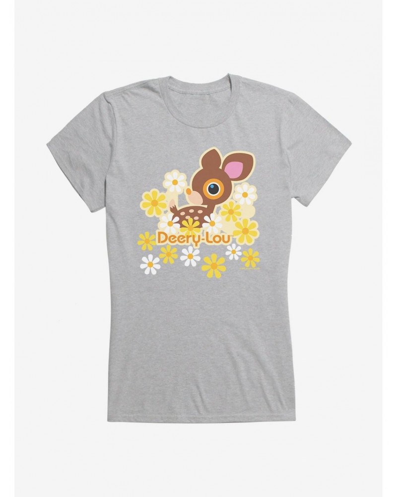 Deery-Lou Floral Energy Girls T-Shirt $9.56 T-Shirts