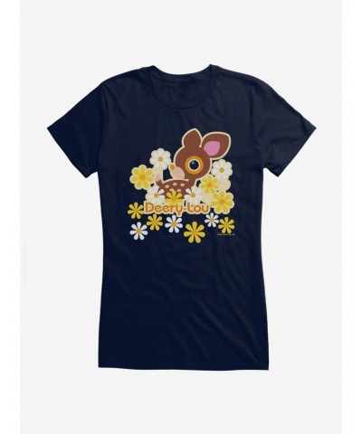 Deery-Lou Floral Energy Girls T-Shirt $9.56 T-Shirts