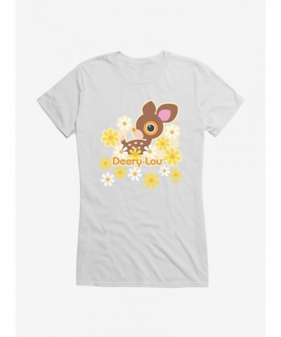 Deery-Lou Floral Energy Girls T-Shirt $9.56 T-Shirts