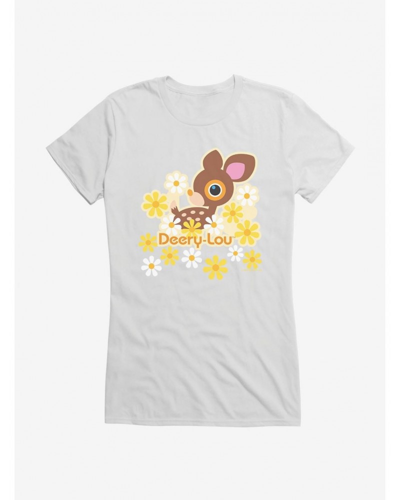 Deery-Lou Floral Energy Girls T-Shirt $9.56 T-Shirts