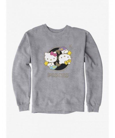 Hello Kitty Star Sign Pisces Stencil Sweatshirt $10.04 Sweatshirts