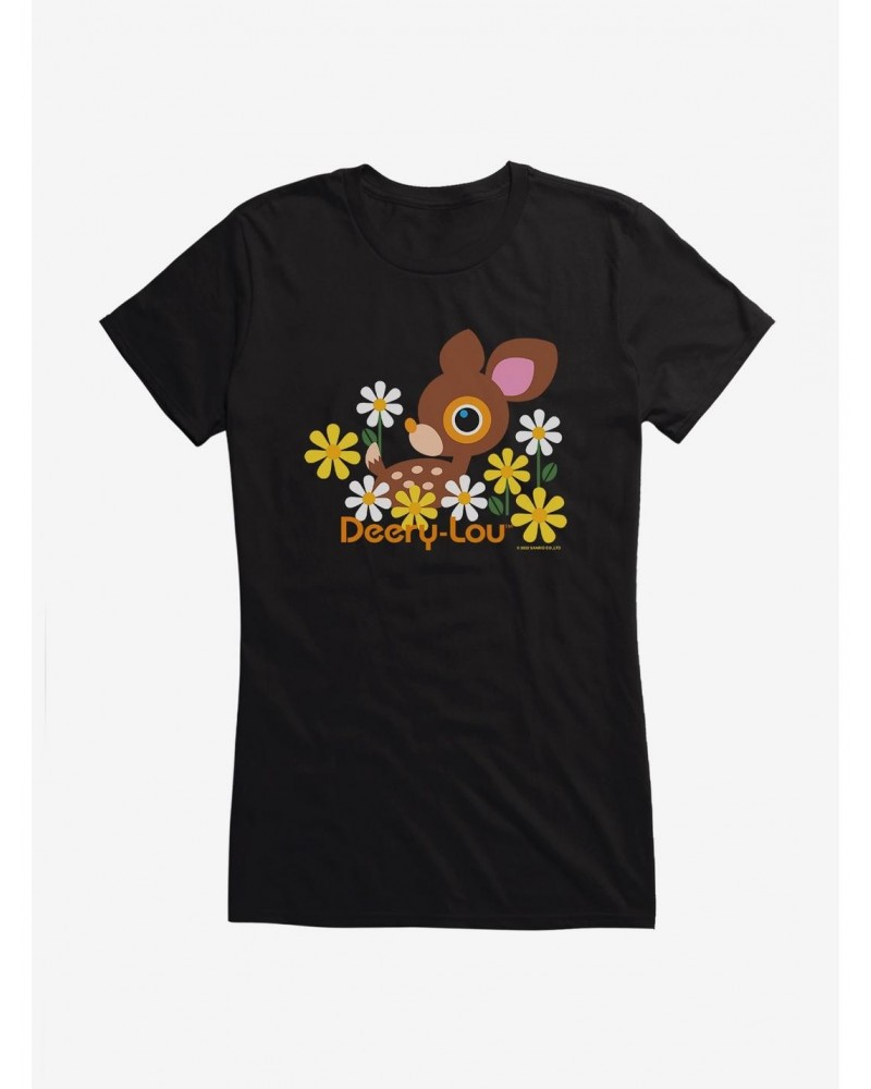 Deery-Lou Floral Forest Girls T-Shirt $8.57 T-Shirts