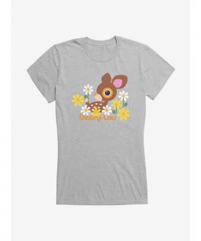 Deery-Lou Floral Forest Girls T-Shirt $8.57 T-Shirts