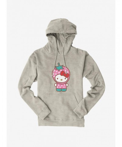 Hello Kitty Five A Day Strawberry Hat Hoodie $11.49 Hoodies