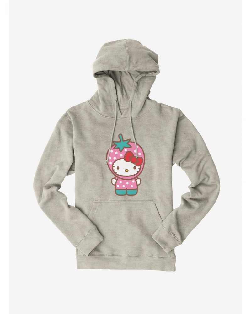 Hello Kitty Five A Day Strawberry Hat Hoodie $11.49 Hoodies