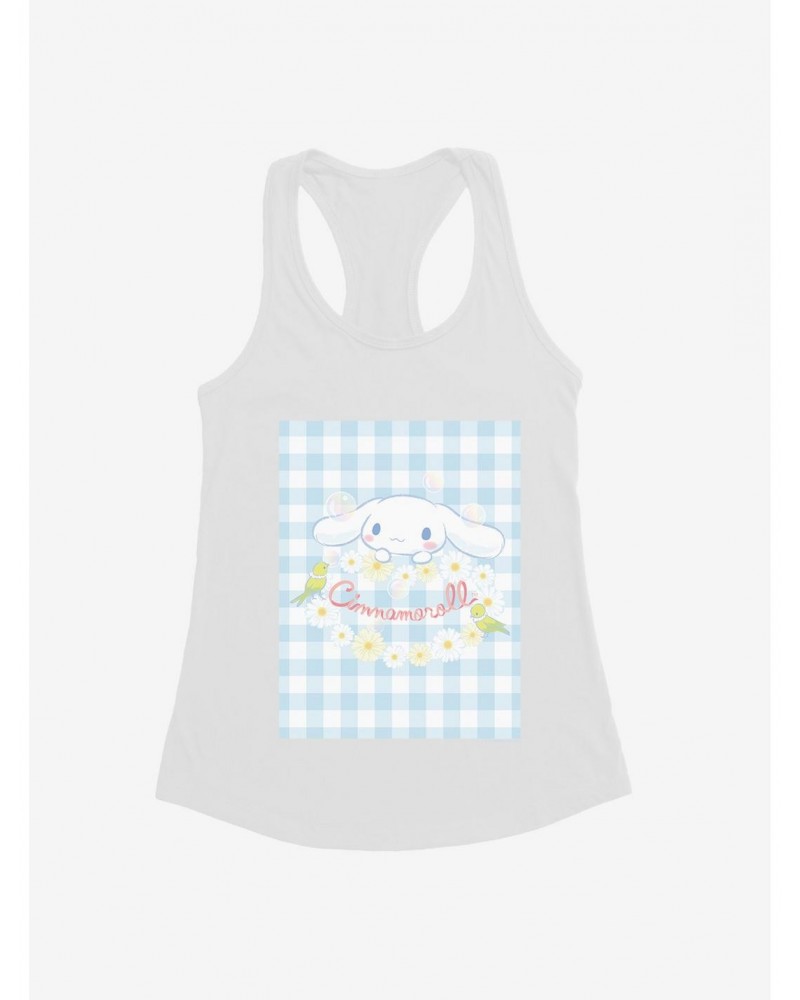 Cinnamoroll Daisies And Picnic Girls Tank $9.36 Tanks