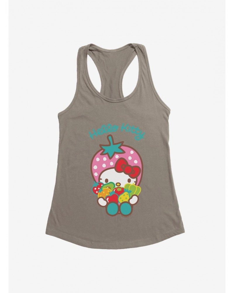 Hello Kitty Five A Day Seven Healthy Options Girls Tank $9.36 Tanks