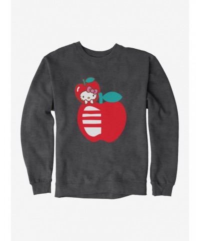 Hello Kitty Five A Day Hello Apple Sweatshirt $8.86 Sweatshirts