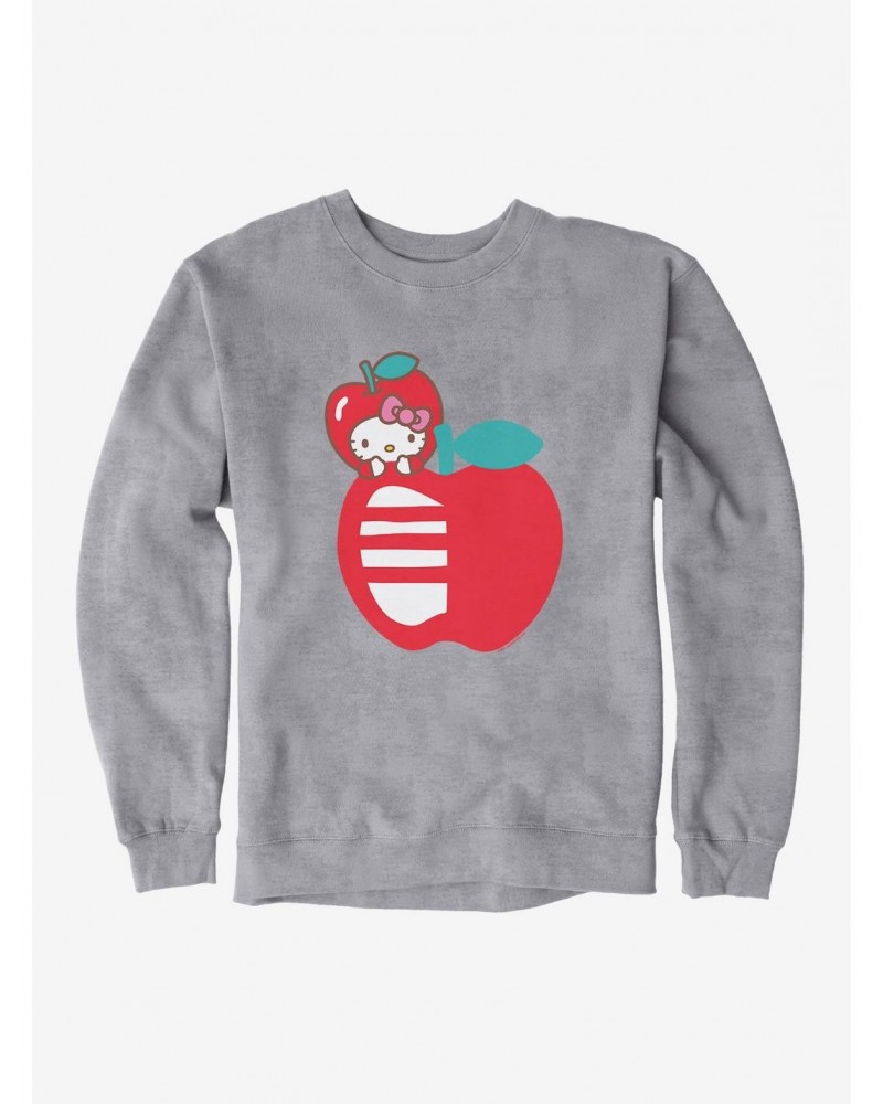 Hello Kitty Five A Day Hello Apple Sweatshirt $8.86 Sweatshirts