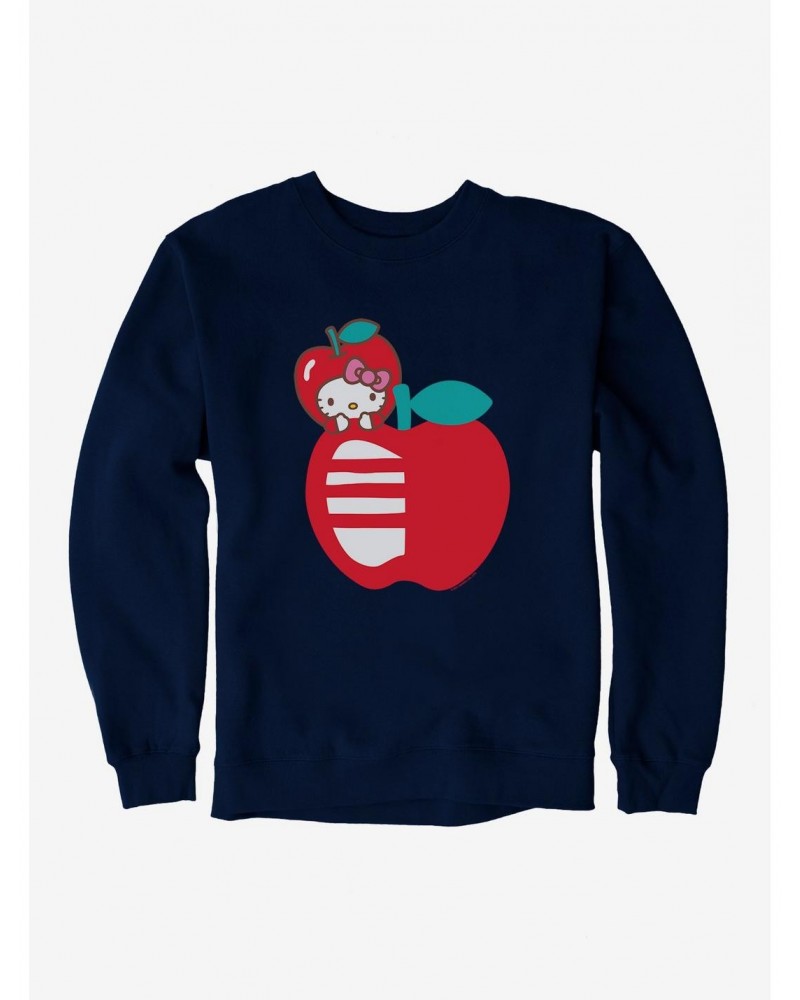 Hello Kitty Five A Day Hello Apple Sweatshirt $8.86 Sweatshirts