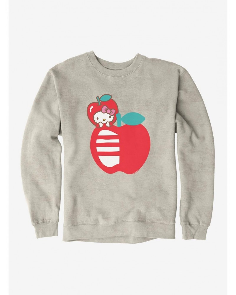 Hello Kitty Five A Day Hello Apple Sweatshirt $8.86 Sweatshirts