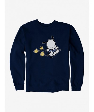 Pochacco Outdoor Games Sweatshirt $10.92 Sweatshirts