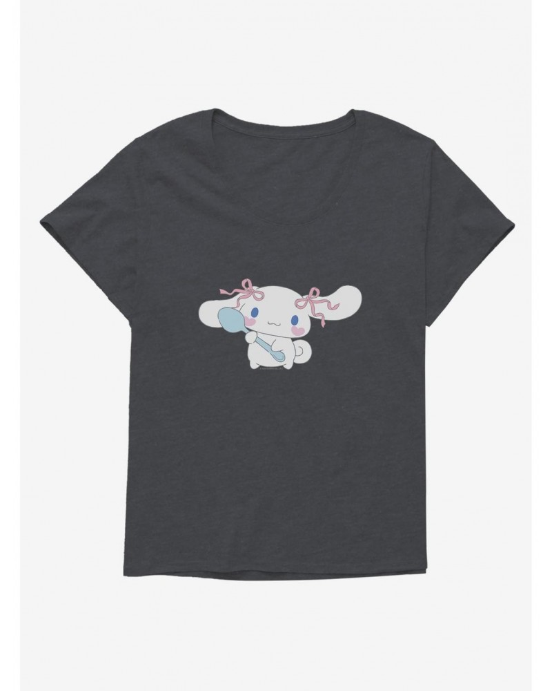 Cinnamoroll Spoon Girls T-Shirt Plus Size $10.17 T-Shirts