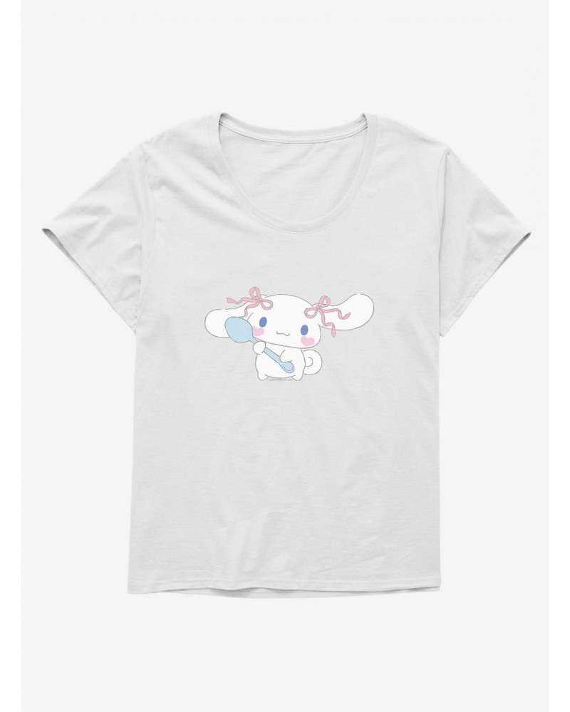 Cinnamoroll Spoon Girls T-Shirt Plus Size $10.17 T-Shirts