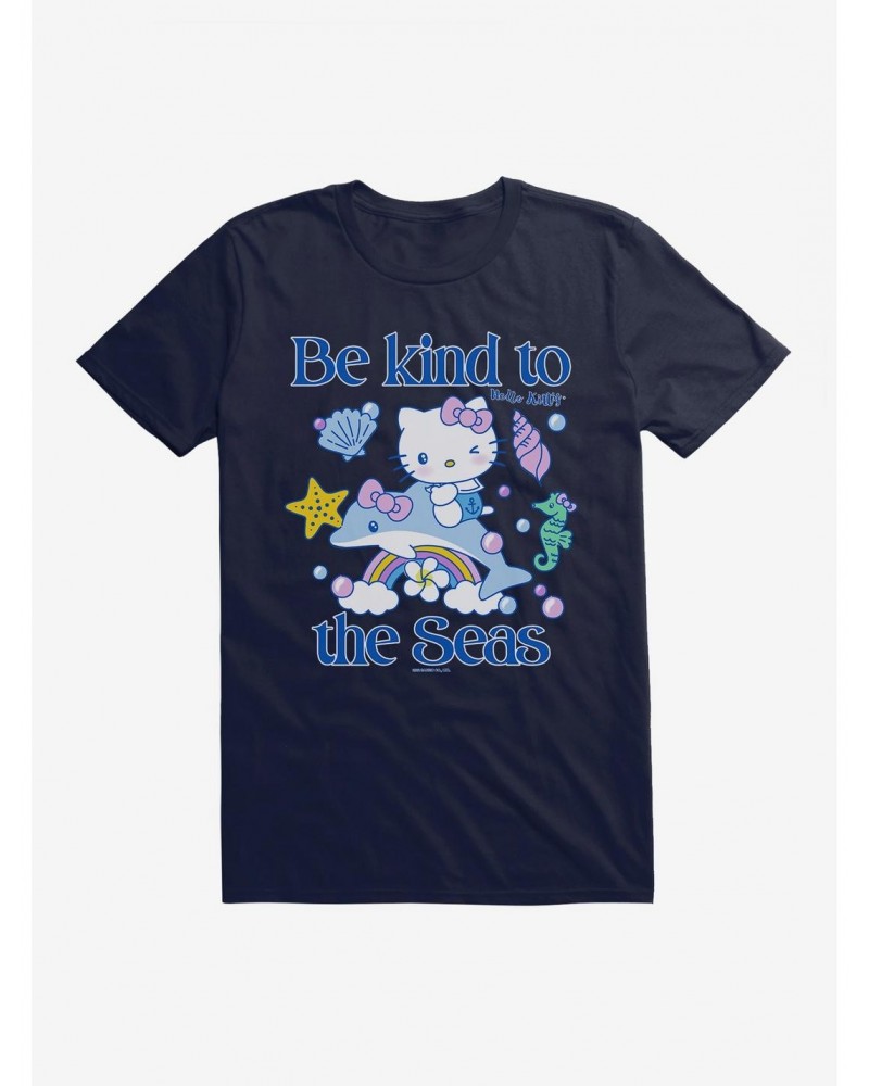 Hello Kitty Be Kind To The Seas T-Shirt $9.18 T-Shirts