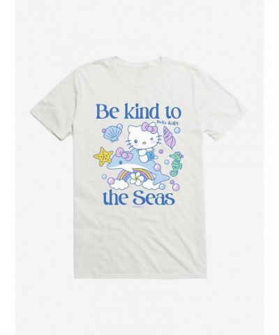 Hello Kitty Be Kind To The Seas T-Shirt $9.18 T-Shirts