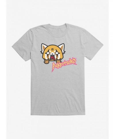 Aggretsuko Metal Icon T-Shirt $6.88 T-Shirts