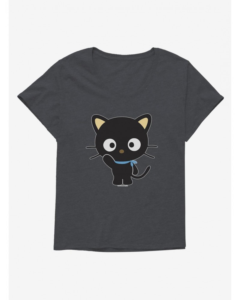 Chococat Waving Girls T-Shirt Plus Size $9.71 T-Shirts