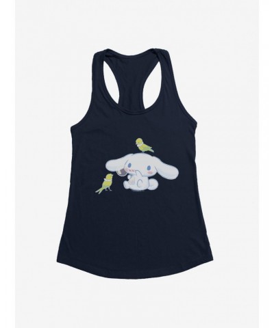 Cinnamoroll Bubbles And Birds Girls Tank $6.97 Tanks