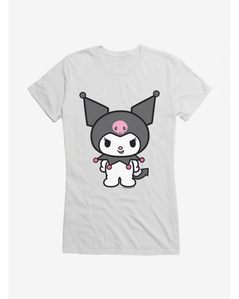 Kuromi Evil Grin Girls T-Shirt $6.18 T-Shirts