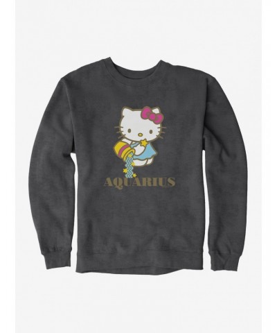 Hello Kitty Star Sign Aquarius Sweatshirt $10.33 Sweatshirts