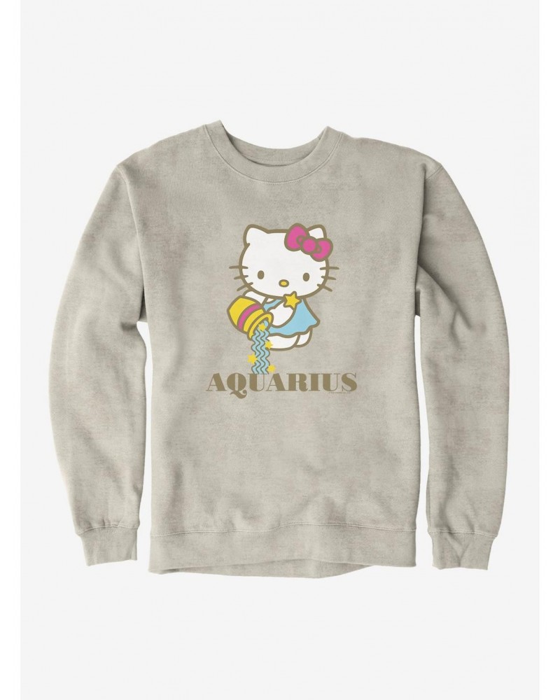 Hello Kitty Star Sign Aquarius Sweatshirt $10.33 Sweatshirts