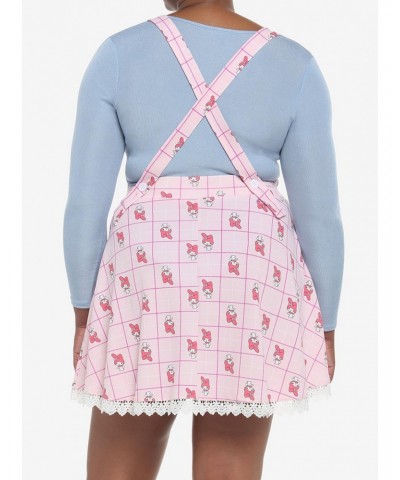 My Melody Plaid & Lace Suspender Skirt Plus Size $10.78 Skirts