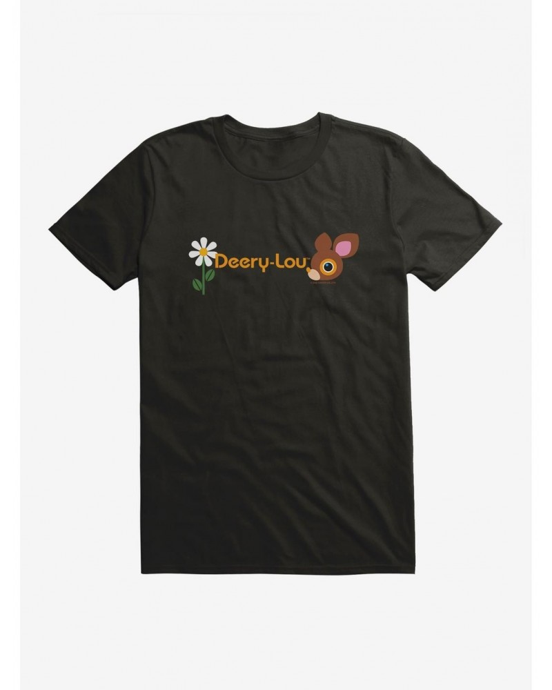Deery-Lou Flower Logo T-Shirt $7.46 T-Shirts