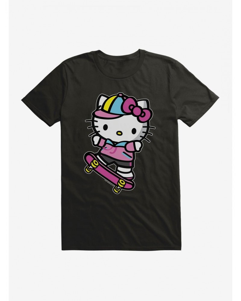 Hello Kitty Skateboard T-Shirt $9.37 T-Shirts