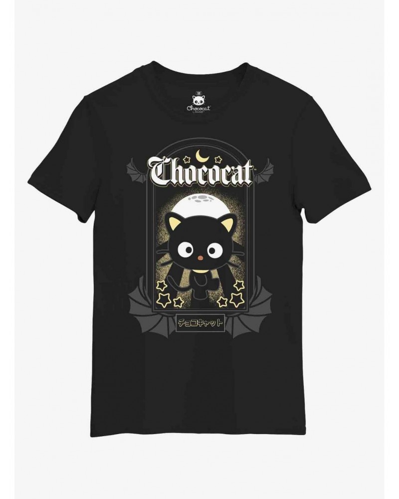 Chococat Bat Boyfriend Fit Girls T-Shirt Plus Size $8.32 T-Shirts
